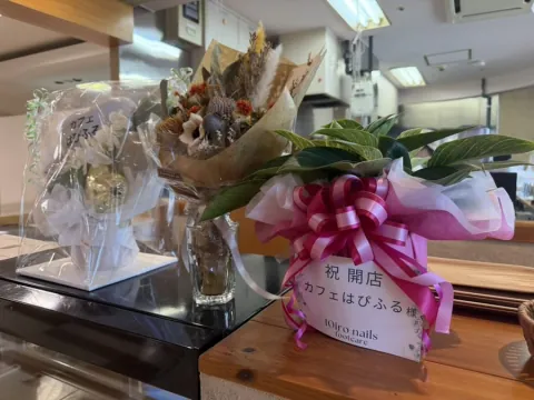 開店祝いのお花